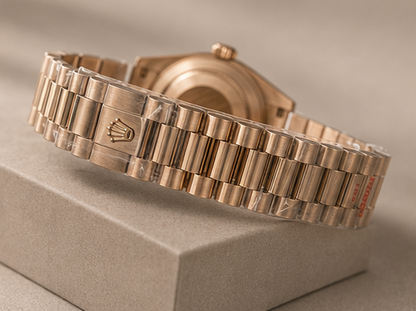 Montre ROLEX Premium Gold Édition Luxe