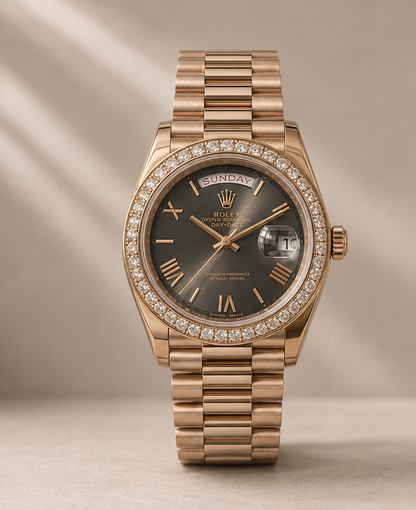 Montre ROLEX Premium Gold Édition Luxe