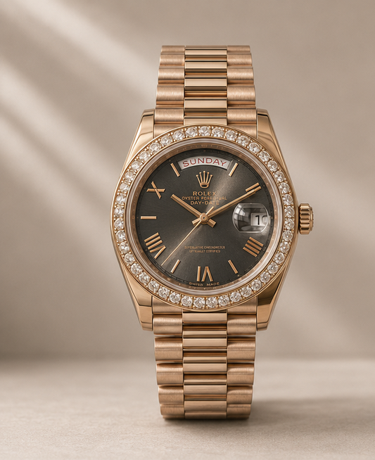 Montre ROLEX Premium Gold Édition Luxe