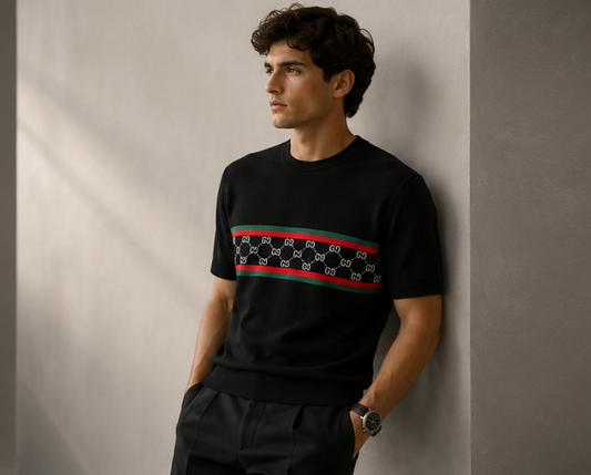 Gucci Knitwear Signature GG Noir